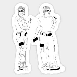 Alexa Demie Pap Shot Sticker